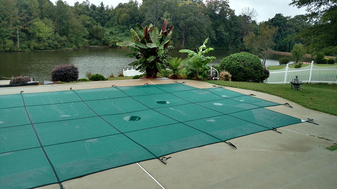 New safety cover installation finished